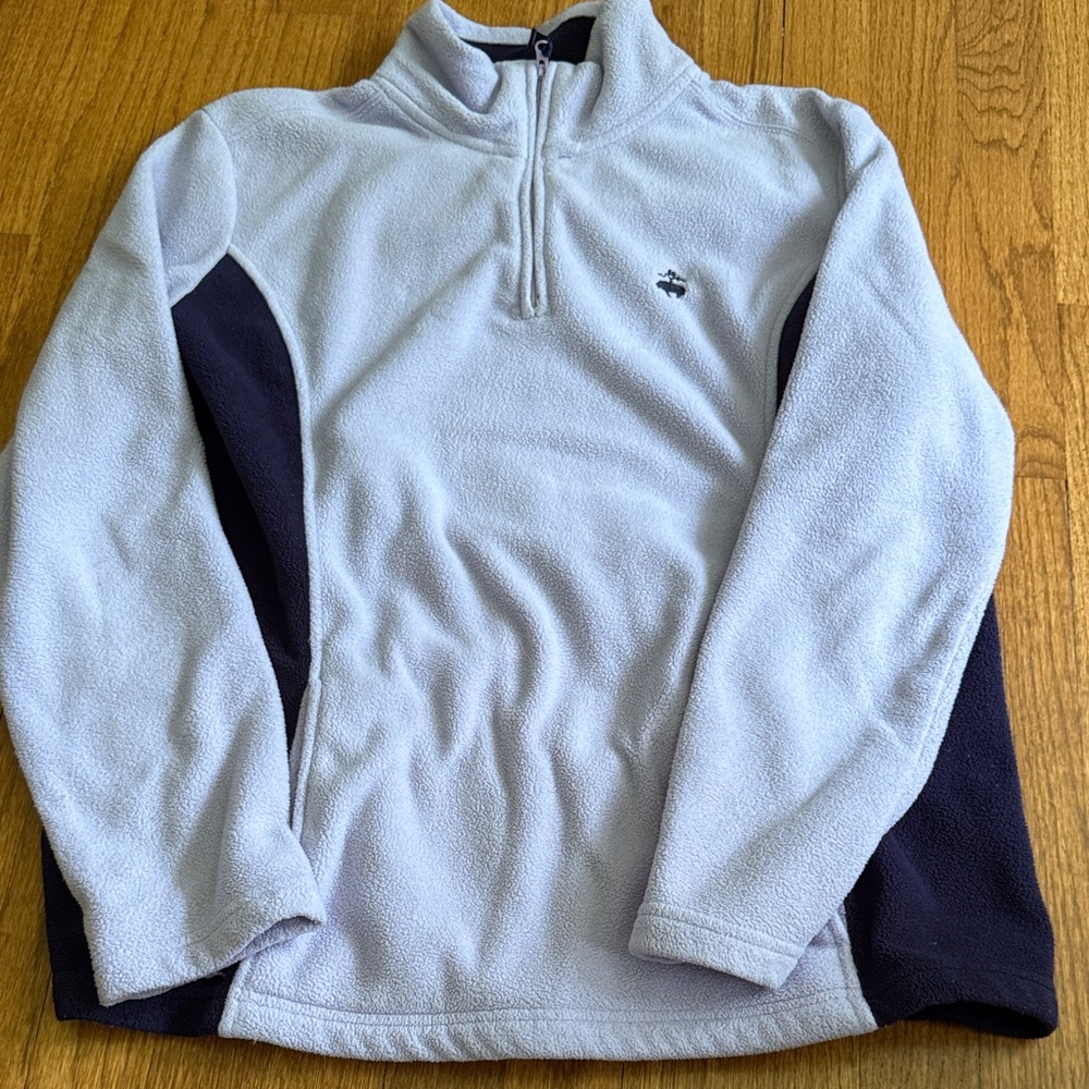 Womens Light purple Half-Zip Sweater